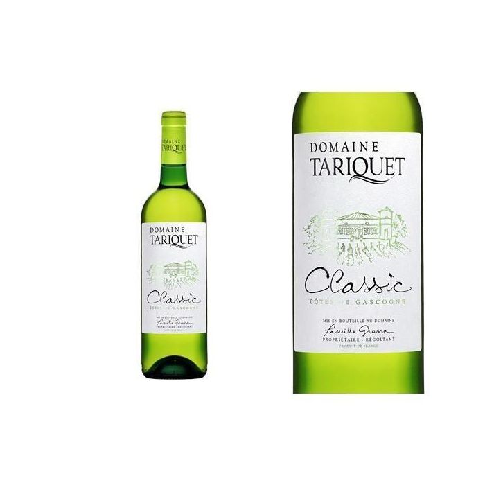 Vino blanco Domaine du Tariquet 2019 Blanc Colombard - Côtes de Gascogne