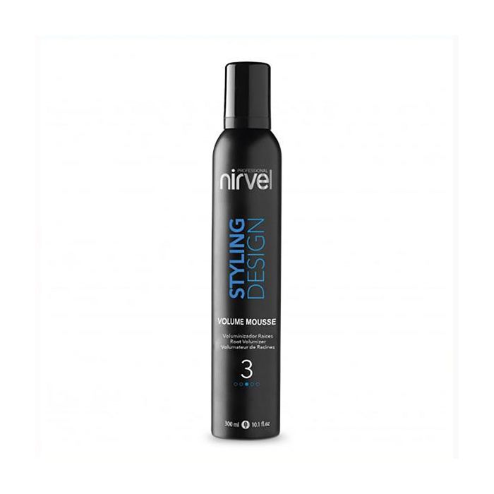 Nirvel Espuma Voluminizadora para Cabello Fino, Aporta Cuerpo, Volumen y Brillo, 300 ml Nirvel Espuma Voluminizadora para Cabello Fino, Aporta Cuerpo, Volumen y Brillo, 300 ml