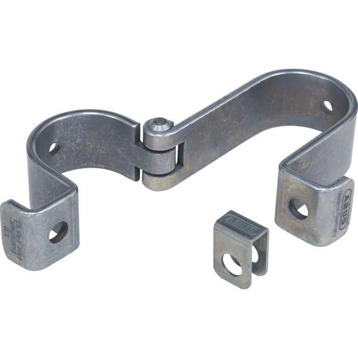 Portacandados - ABUS - 131/140 GateSec - Protección para vallas de obras - Acero cementado - Anticorrosión 1