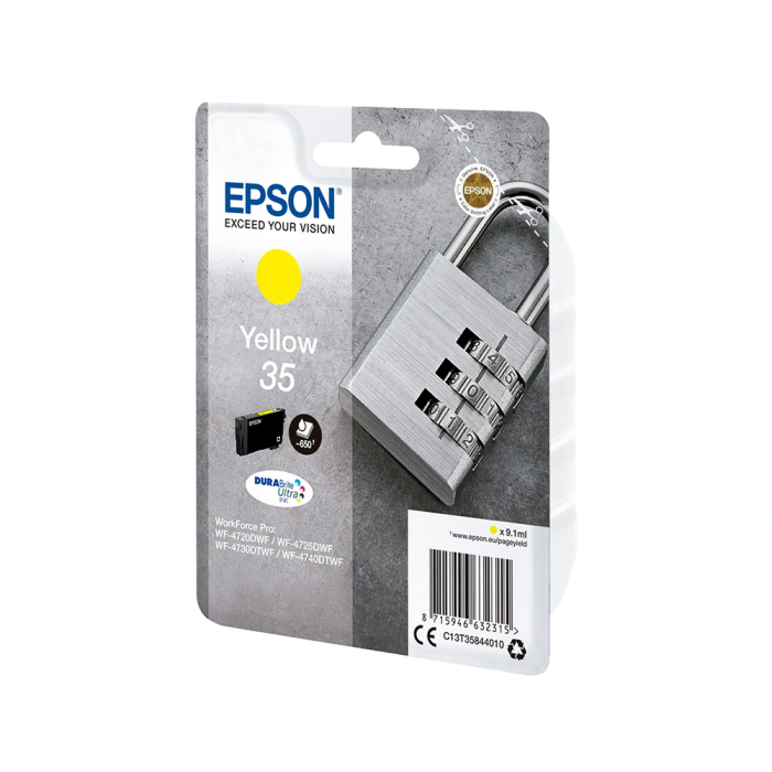 EPSON Singlepack Yellow 35 DURABrite Ultra Ink 2