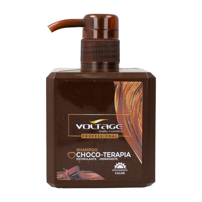 Voltage Choco Terapia Champú 500 Ml - Activa y estimula funciones capilares con aromaterapia