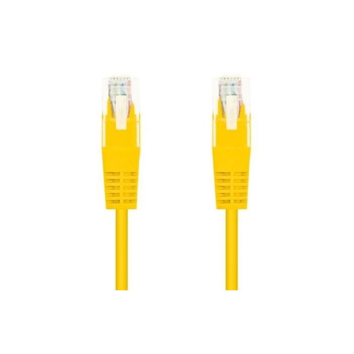 Nanocable 10.20.0400-L30 Cable de Red Ethernet RJ45 UTP Cat.6, 30 cm Amarillo, 100% Cobre AWG24 1 Nanocable 10.20.0400-L30 Cable de Red Ethernet RJ45 UTP Cat.6, 30 cm Amarillo, 100% Cobre AWG24 1
