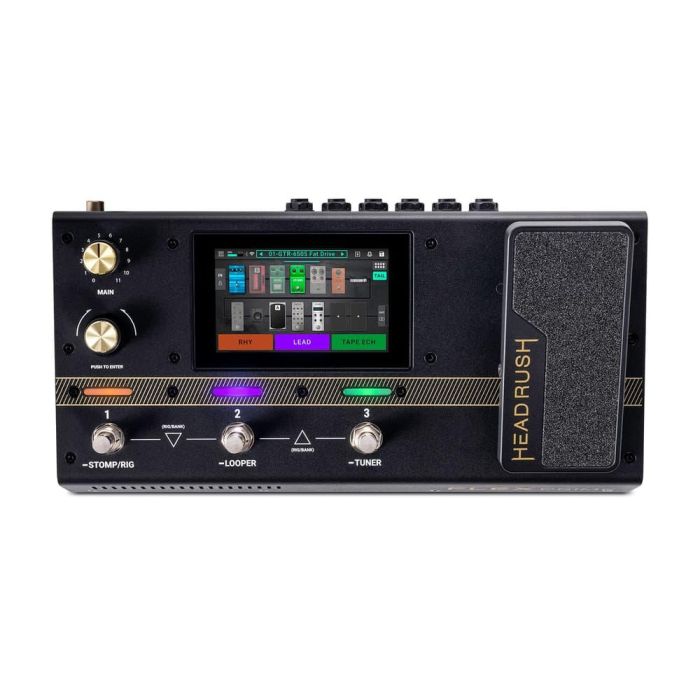 HEADRUSH Pedalera Multi-Efectos Flex Prime con Pantalla Táctil y Procesador DSP Potente para Guitarra y Bajo 0 HEADRUSH Pedalera Multi-Efectos Flex Prime con Pantalla Táctil y Procesador DSP Potente para Guitarra y Bajo 0