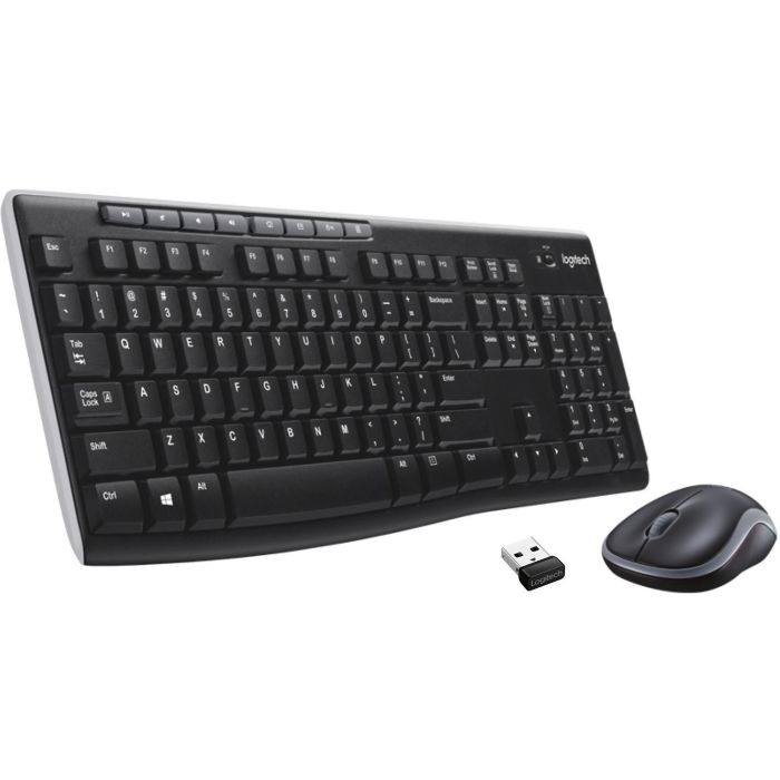 LOGITECH TECLADO + MOUSE MK270 optico wireless Negro 0 LOGITECH TECLADO + MOUSE MK270 optico wireless Negro 0