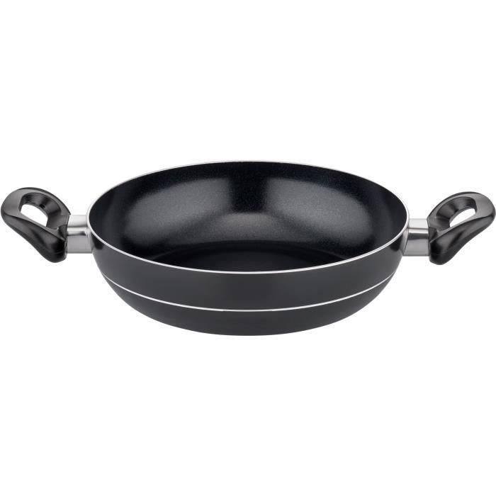 Batería de cocina - Inducción - GSW - MILANO NERO - 15 piezas - Aluminio macizo - Negro 4