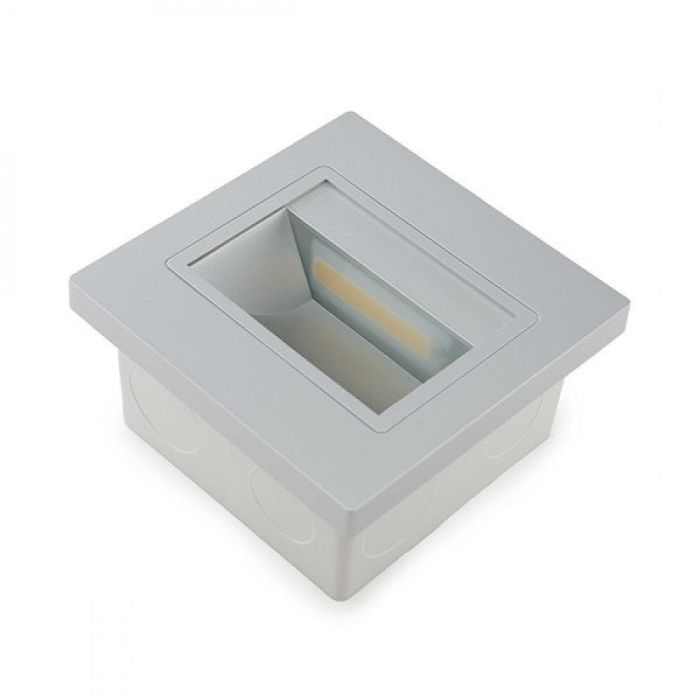 Luz LED Empotrable 1,5W  140Lm 4200ºK Alexis IP40 40.000H [PT-W15B002-W] 2