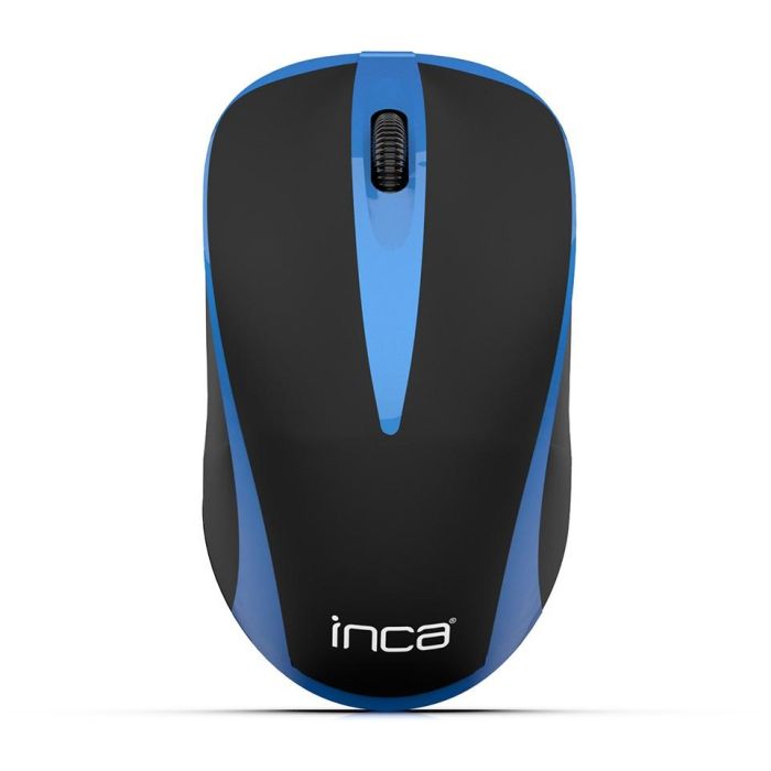 INCA IWM-221RSMV Ratón Inalámbrico Nano-USB 1000 DPI Azul 10m