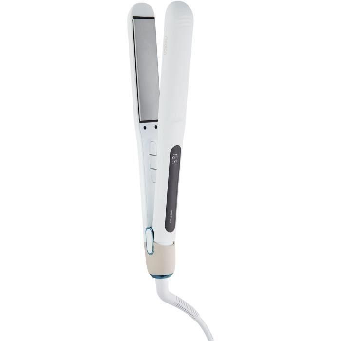 Plancha de pelo - MEDION - MD19925 - 56 W - 5 programas - 165 a 210 °C - Pantalla LED - Blanco 2
