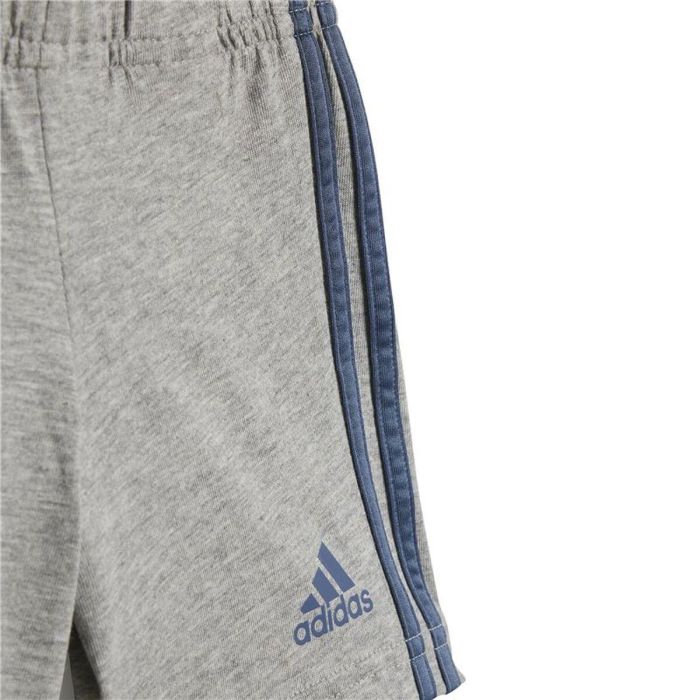 Conjunto Deportivo para Bebé Adidas I Lin Co Set Infantil Azul Gris 1