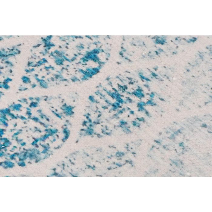 DKD Home Decor Alfombra Árabe Atusa Azul 240 x 60 cm Chenilla y Algodón 2