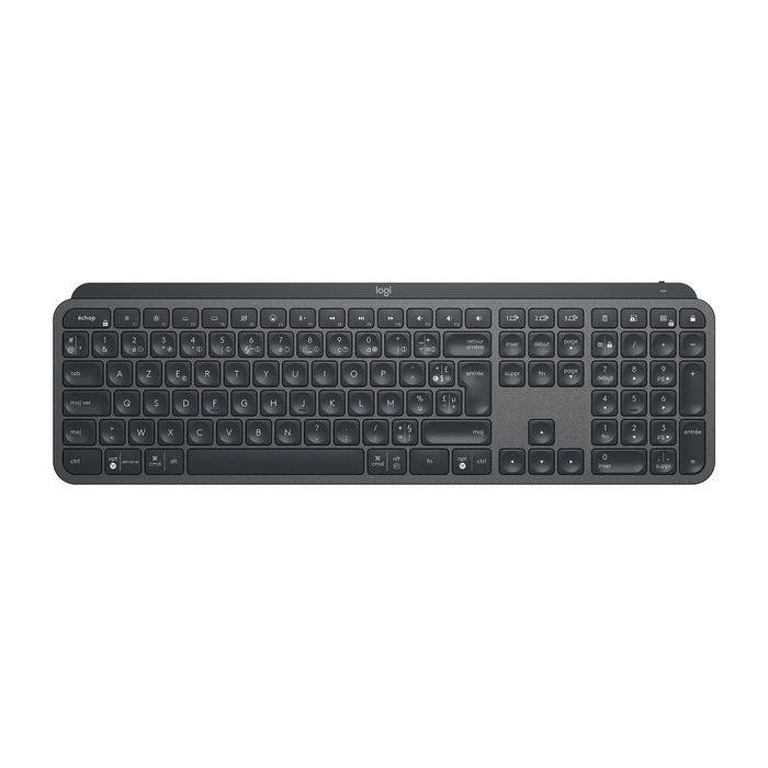 Logitech MX Keys Teclado Inalámbrico Iluminado Avanzado para Empresas, Perfect Stroke, Logi Bolt, Multi-dispositivo, Compatible Multi-OS 1 Logitech MX Keys Teclado Inalámbrico Iluminado Avanzado para Empresas, Perfect Stroke, Logi Bolt, Multi-dispositivo, Compatible Multi-OS 1