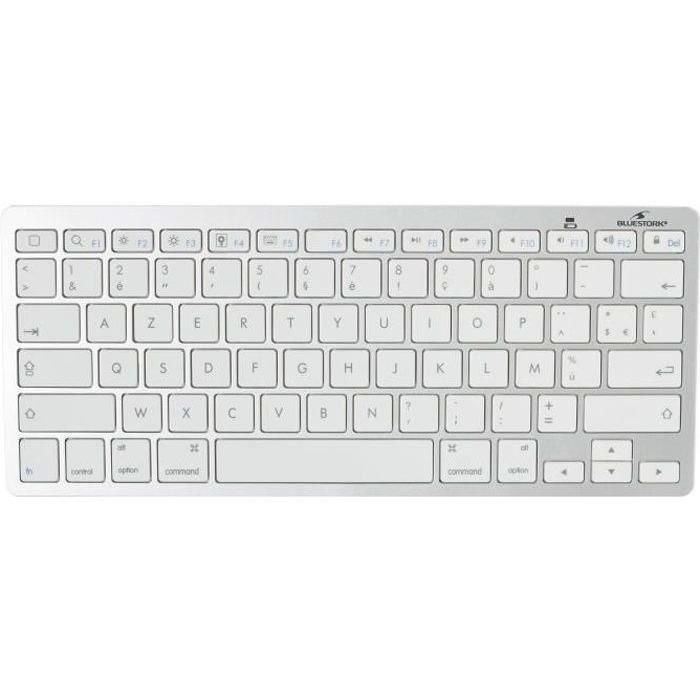 Teclado Blutooth - BLUESTORK - compatible con MAC, PC y tableta - - KB-MINI-MAC / FR