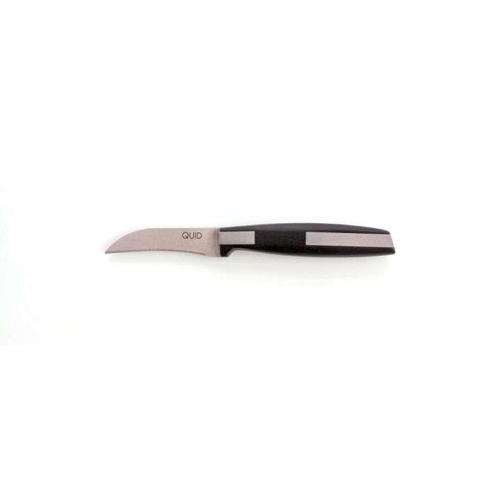 Quid Cuchillo Pelador Habitat 7 cm Acero Inoxidable Negro con Mango Baquelita Soft Touch y Apto Lavavajillas - Pack 12 Unidades 0 Quid Cuchillo Pelador Habitat 7 cm Acero Inoxidable Negro con Mango Baquelita Soft Touch y Apto Lavavajillas - Pack 12 Unidades 0