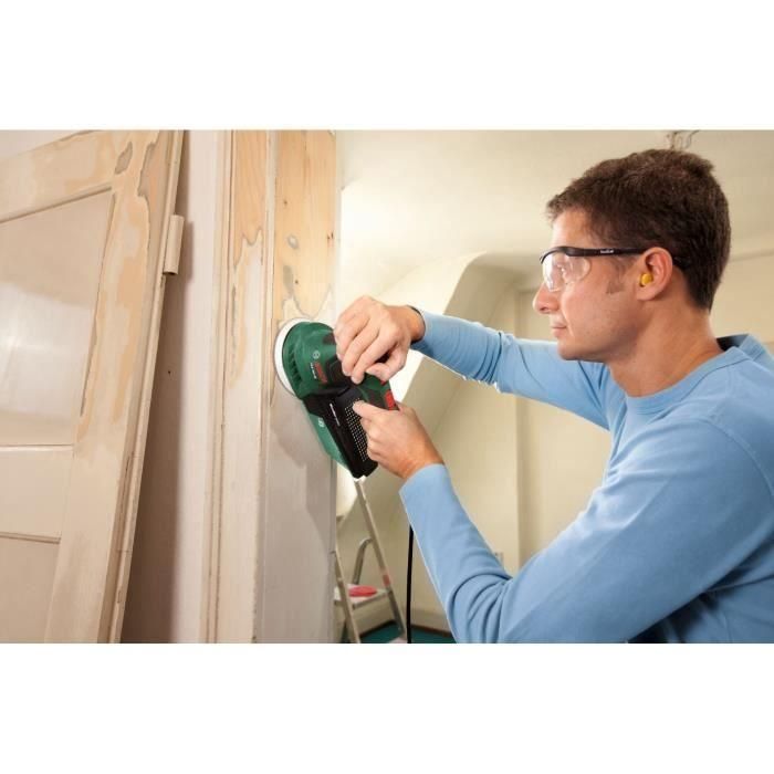Lijadora excéntrica BOSCH - PEX 300 AE + 1 caja de almacenamiento SystemBox tamaño M 1 Lijadora excéntrica BOSCH - PEX 300 AE + 1 caja de almacenamiento SystemBox tamaño M 1