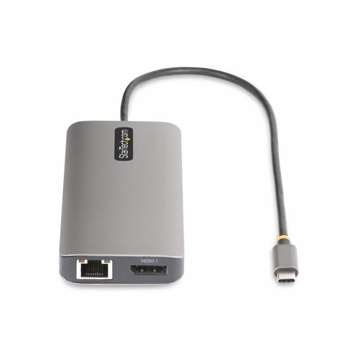 Hub USB Startech 154B-USBC-MULTIPORT Gris 100 W 0 Hub USB Startech 154B-USBC-MULTIPORT Gris 100 W 0
