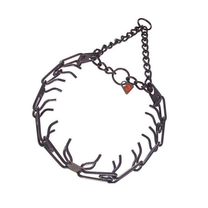 Collar de Adiestramiento para Perros Hs Sprenger Negro Acero Inoxidable 58 cm Collar de Adiestramiento para Perros Hs Sprenger Negro Acero Inoxidable 58 cm