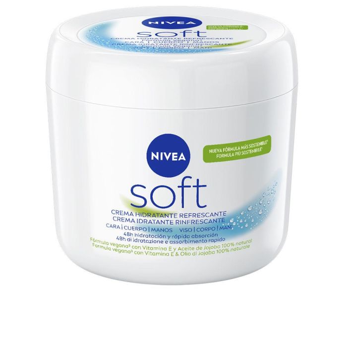 Nivea Soft Crema Hidratante Refrescante 500 mL