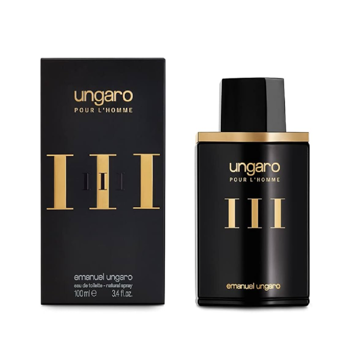 Emanuel Ungaro UNGARO POUR L'HOMME III Eau de Toilette vaporizador para Hombre 100 ml