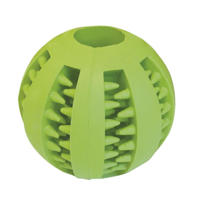 Gloria Pelota Dental Para Perro M 7 cm con Hendiduras para Limpieza Dental y Ansiedad 2 Gloria Pelota Dental Para Perro M 7 cm con Hendiduras para Limpieza Dental y Ansiedad 2