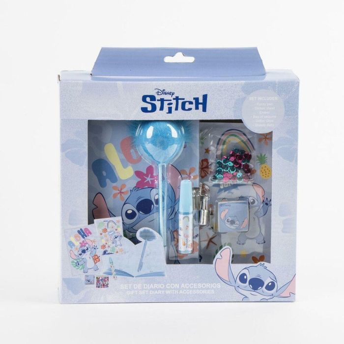 Cerdá Diario Set Stitch 23.5 x 25.0 x 5.5 cm Multicolor para Niños +3 Años 2 Cerdá Diario Set Stitch 23.5 x 25.0 x 5.5 cm Multicolor para Niños +3 Años 2