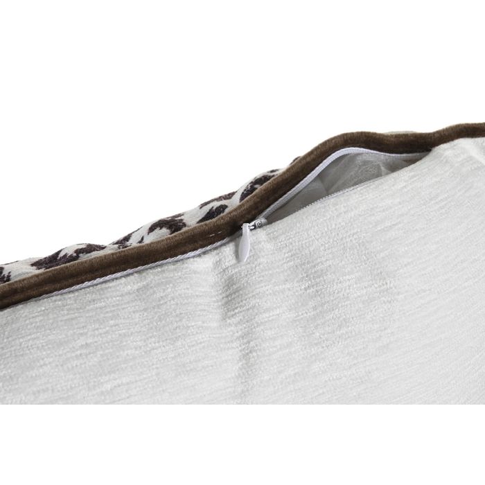 DKD Home Decor Cojin Colonial Gris Marron Animal 15 x 43 x 43 cm (6 Unidades) 3