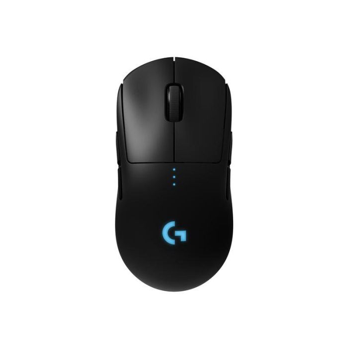 Logitech PRO Wireless Ratón Gaming Inalámbrico LIGHTSPEED para Esports, Sensor Óptico HERO, 1ms, Alto Rendimiento, Color Negro