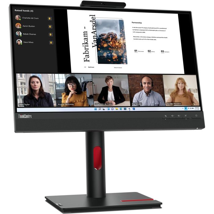 Lenovo ThinkCentre TiO 22 Gen5 FHD IPS con DisplayPort, Cámara, Altavoces, Hub y Táctil 13 Lenovo ThinkCentre TiO 22 Gen5 FHD IPS con DisplayPort, Cámara, Altavoces, Hub y Táctil 13