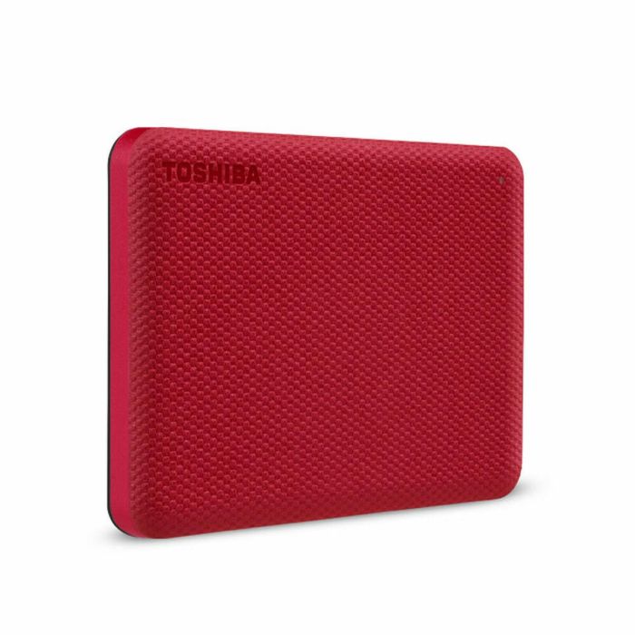 Disco Duro Externo Toshiba CANVIO ADVANCE 4 TB Rojo 1