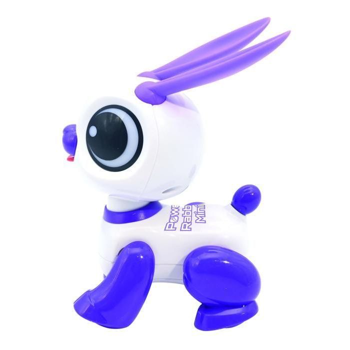Power Rabbit Mini - Conejo Robot con Efectos de Luz y Sonido, Control de Aplausos, Repetición 1 Power Rabbit Mini - Conejo Robot con Efectos de Luz y Sonido, Control de Aplausos, Repetición 1