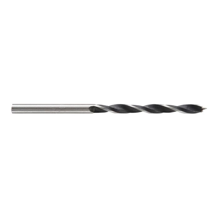 Wolfcraft Broca espiral para madera blanda, acero al cromo-vanadio, Ø3 x 61 mm, longitud de trabajo 33 mm Wolfcraft Broca espiral para madera blanda, acero al cromo-vanadio, Ø3 x 61 mm, longitud de trabajo 33 mm
