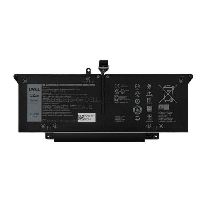 Dell 52WHR Batería de Litio 4 Celdas para Portátiles Latitude 7310 y 7410, 6500mAh