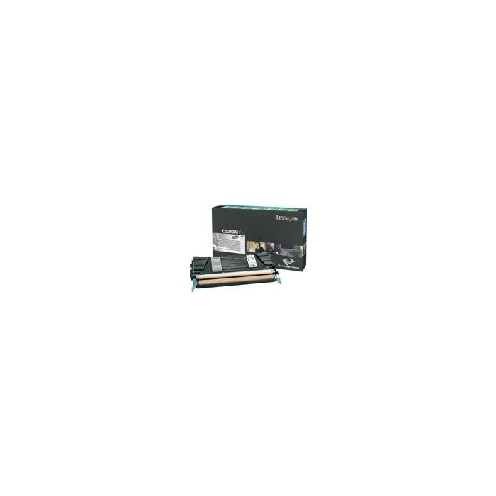 Lexmark C524/C534 8K Black High Yield Return Program Toner Cartridge Lexmark C524/C534 8K Black High Yield Return Program Toner Cartridge