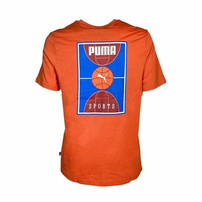 Camiseta de Manga Corta Hombre Puma Chilli Powder Naranja XL 1 Camiseta de Manga Corta Hombre Puma Chilli Powder Naranja XL 1