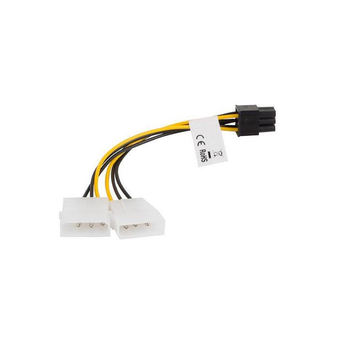 Cable Lanberg Alimentacion Molex 2X Macho Cable Lanberg Alimentacion Molex 2X Macho