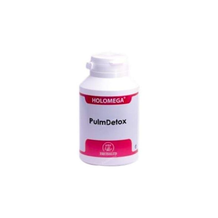 Holomega Pulmdetox con N-acetilcisteína, Vitamina C y Pycnogenol - Apoyo Inmunitario y Antioxidante - 180 cápsulas