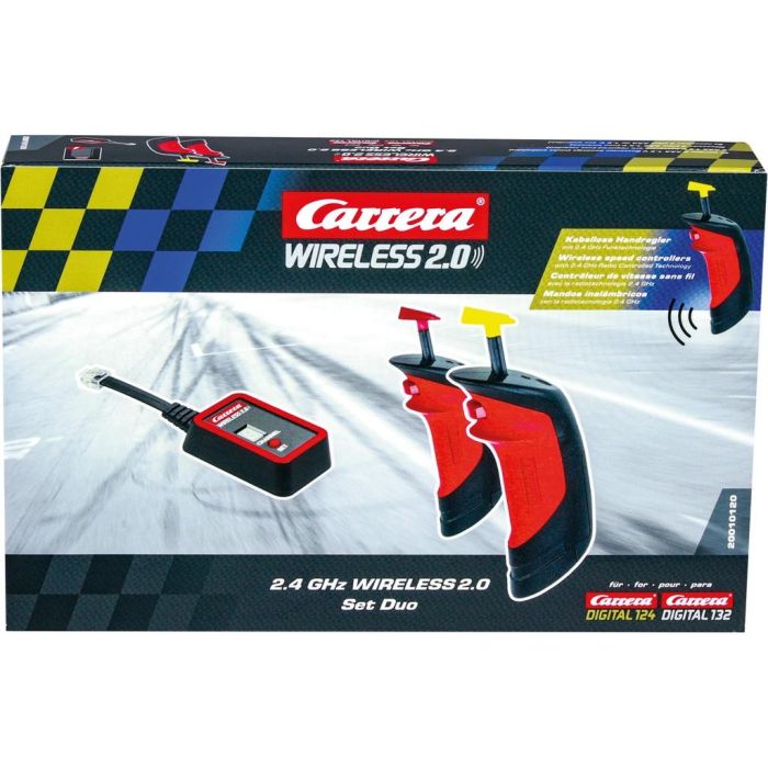 Carrera 20010120 Wireless 2.0 Set Controlador de Velocidad para Coches de Slot 132/124