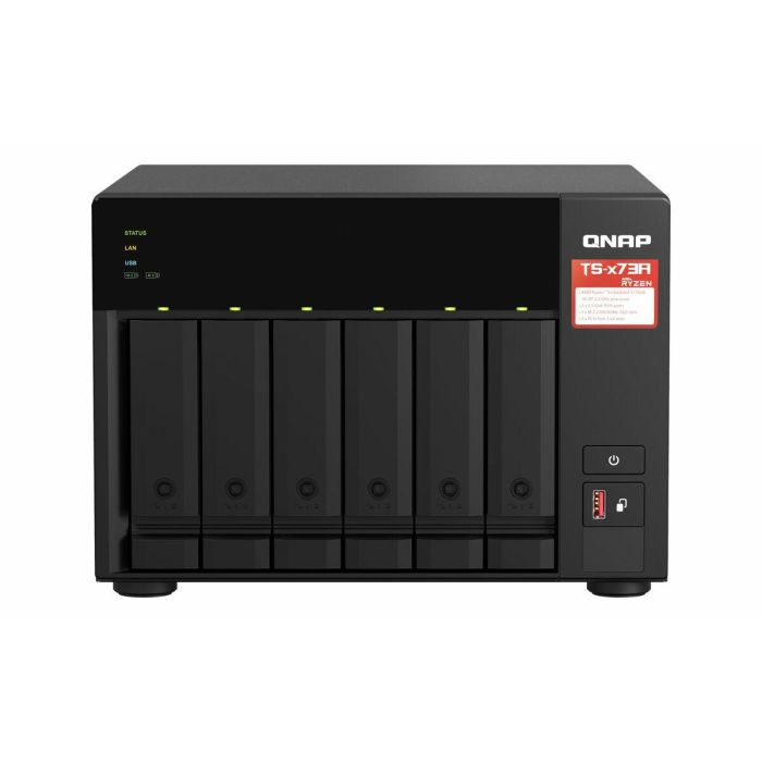 Almacenamiento en Red Qnap TS-673A-SW5T Negro Almacenamiento en Red Qnap TS-673A-SW5T Negro