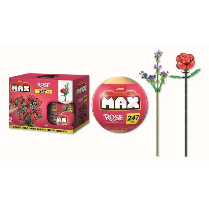 Bola construcción rosas max bricks coleccionable 2