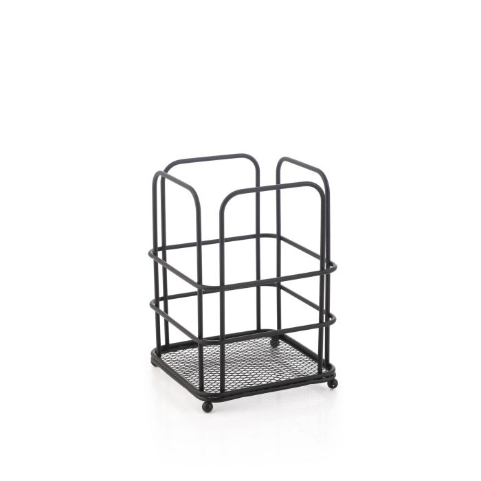 Inde Bote Utensilios Metal Basic Confortime 11,5 cm ancho x 16 cm alto x 11,5 cm largo 1