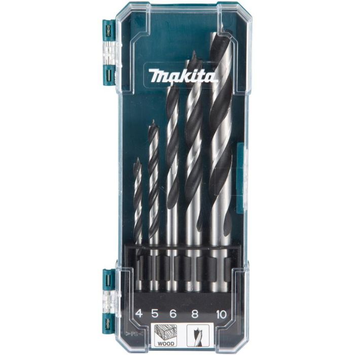 Makita D-72861 Set de Brocas para Madera 4-10mm - 5 Piezas