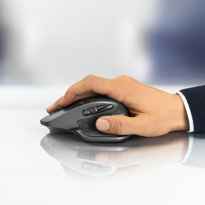 Logitech MX Master 2S Ratón Inalámbrico Ergonómico Flow Multi-Dispositivo 4000 DPI Darkfield Recargable PC/Mac 2 Logitech MX Master 2S Ratón Inalámbrico Ergonómico Flow Multi-Dispositivo 4000 DPI Darkfield Recargable PC/Mac 2