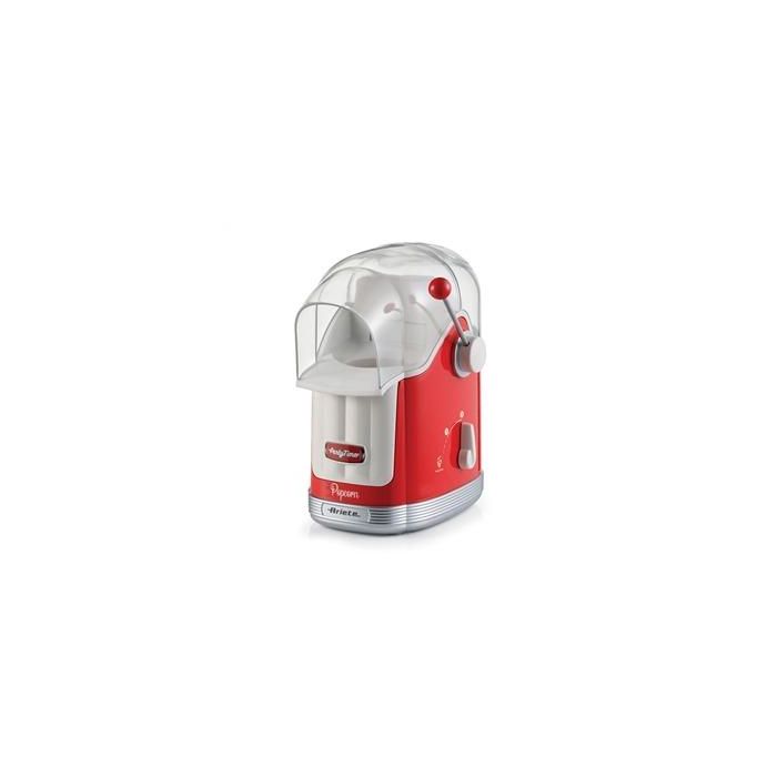 Ariete 2958/00 Máquina de Palomitas Party Time Roja, Estilo Retro Años 50, Depósito 600 gr Ariete 2958/00 Máquina de Palomitas Party Time Roja, Estilo Retro Años 50, Depósito 600 gr