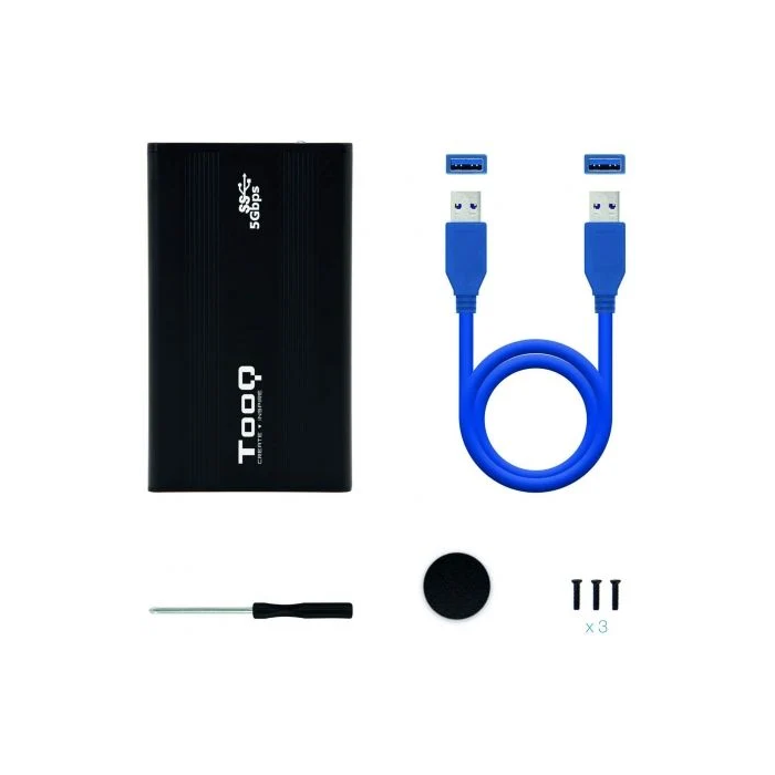 CAJA HDD TOOQ TQE-2524B 2.5'' SATA3 USB3.0 NEGRA 3 CAJA HDD TOOQ TQE-2524B 2.5'' SATA3 USB3.0 NEGRA 3