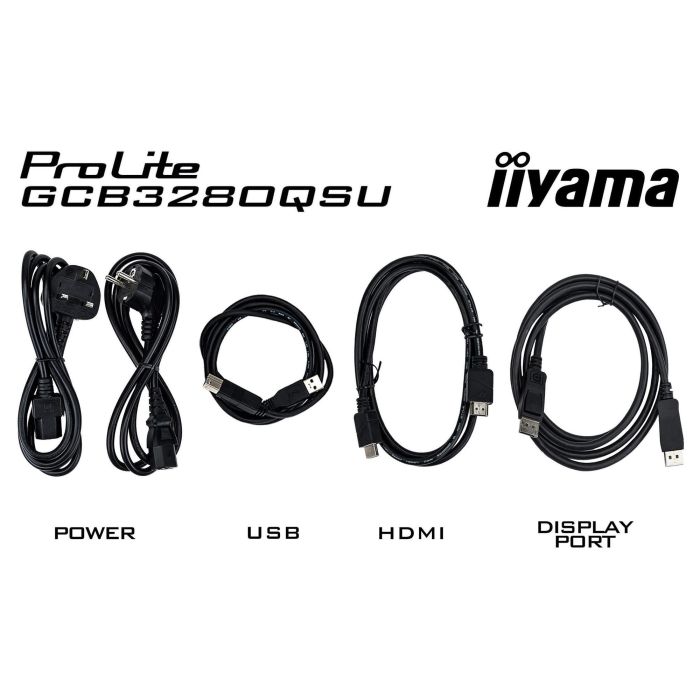 Iiyama GCB3280QSU-B2 Monitor 32" VA Curvo 1500R 180Hz Dual QHD Mate 0.2ms 3