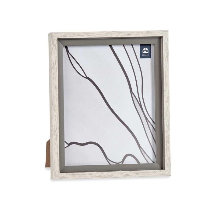Portafotos Natural Borde Gris 20x25 cm - Giftdecor (24 Unidades) 1 Portafotos Natural Borde Gris 20x25 cm - Giftdecor (24 Unidades) 1