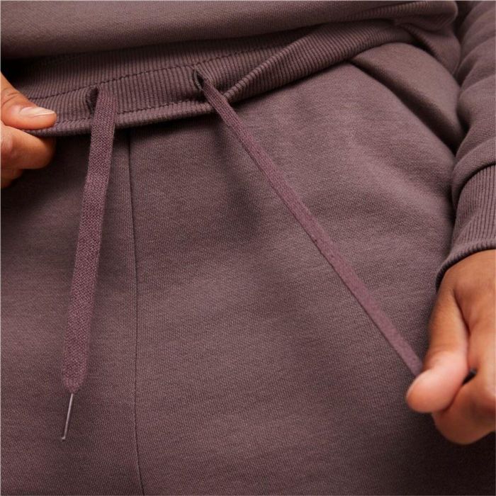 Pantalón Largo Deportivo Puma ESS+ Embroidery High-W Marrón Mujer 41,5