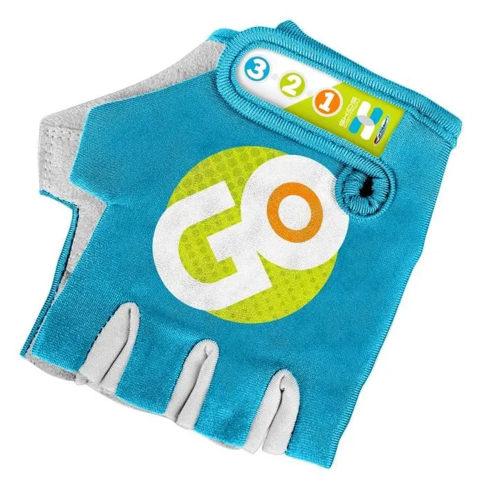 Guantes de Ciclismo Stamp Azul Unisex infantil 2 Guantes de Ciclismo Stamp Azul Unisex infantil 2