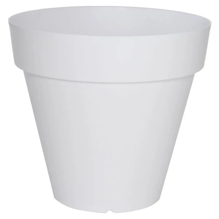 Riviera Rond 50 Blanco - Bote con Sistema de Retención de Agua, 100% Reciclable, Fabricación Francesa 0 Riviera Rond 50 Blanco - Bote con Sistema de Retención de Agua, 100% Reciclable, Fabricación Francesa 0