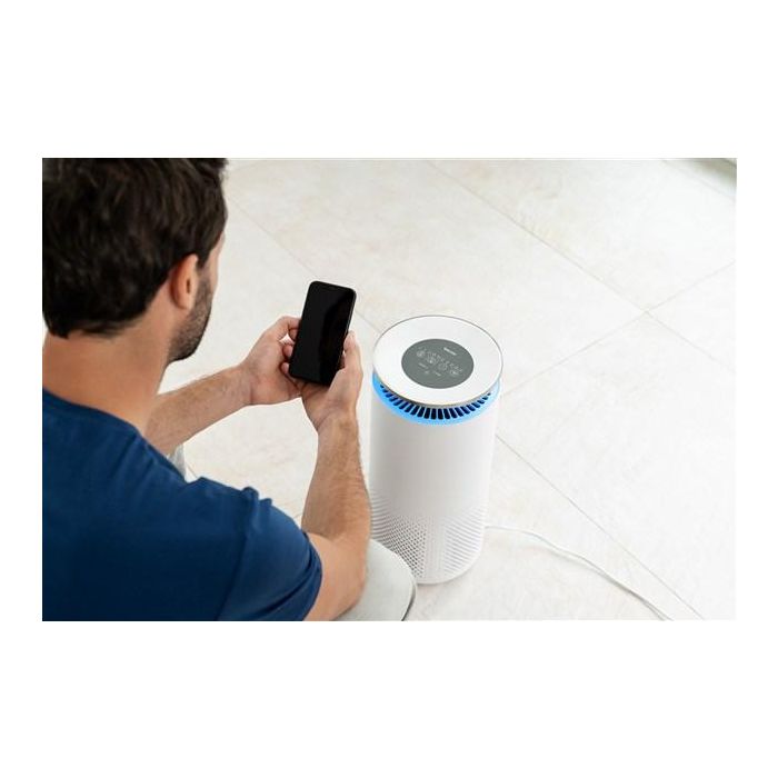 Beurer LR-400 Purificador de Aire con Bluetooth y Wifi para Habitaciones hasta 68m2, Filtro HEPA 99.95%, Sensor PM 2.5, Elimina Polvo, Olores, Pelo Animal, Polen y Bacterias 8 Beurer LR-400 Purificador de Aire con Bluetooth y Wifi para Habitaciones hasta 68m2, Filtro HEPA 99.95%, Sensor PM 2.5, Elimina Polvo, Olores, Pelo Animal, Polen y Bacterias 8