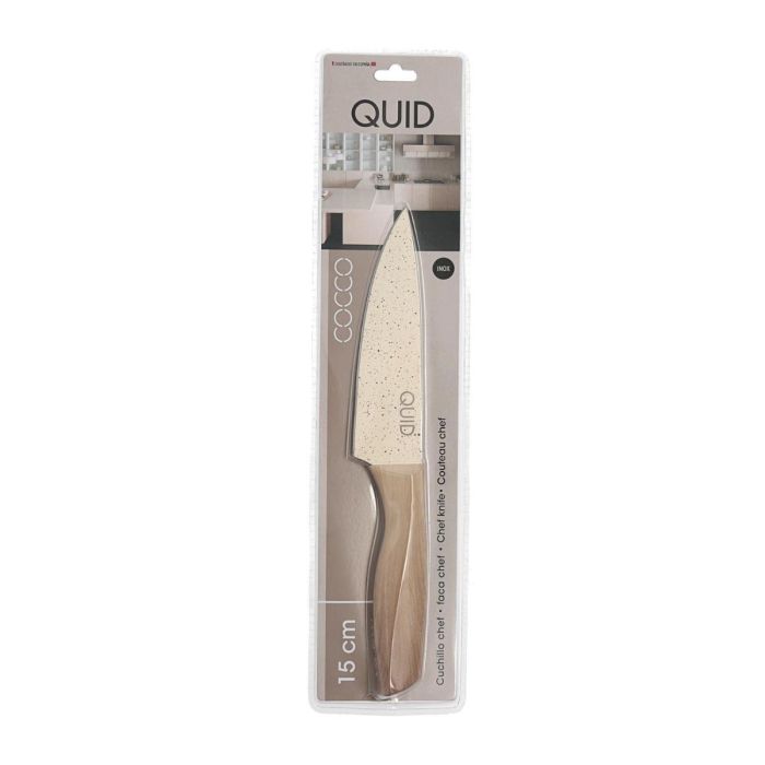 Cuchillo Chef Quid Cocco Marrón Metal 15 cm (Pack 12x) 1 Cuchillo Chef Quid Cocco Marrón Metal 15 cm (Pack 12x) 1